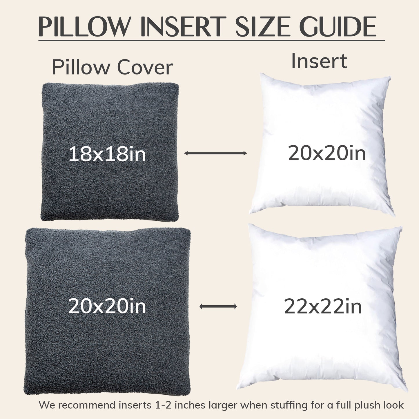 Slate Teddy Boucle Throw Pillow Covers, size 20x20", 2-Pack